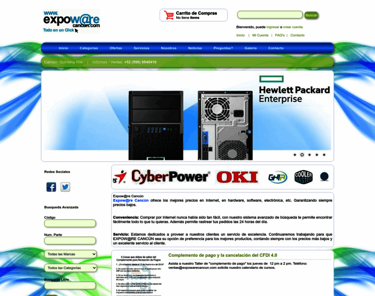 Expowarecancun.com thumbnail