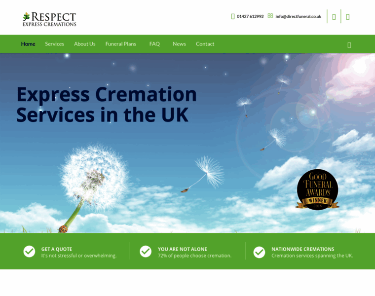 Express-cremations.co.uk thumbnail