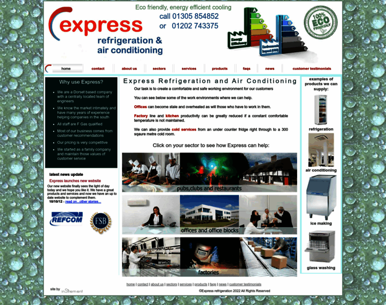 Express-refrigeration.co.uk thumbnail
