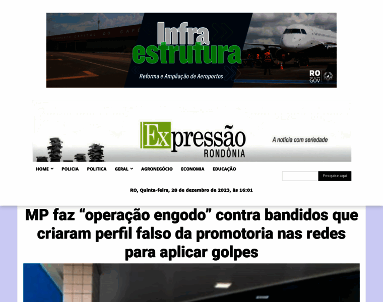 Expressaorondonia.com.br thumbnail