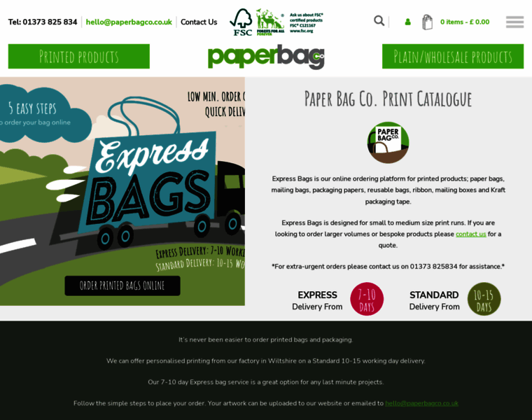 Expressbags.paperbagco.co.uk thumbnail