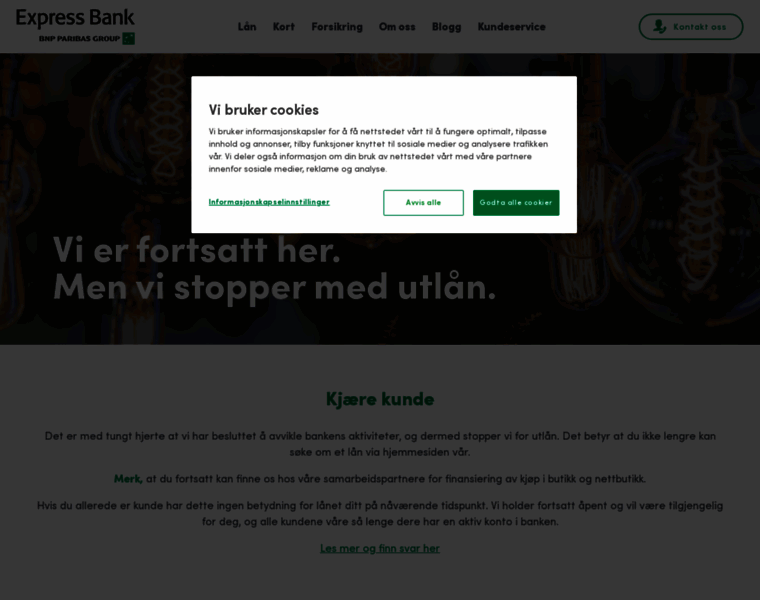 Expressbank.no thumbnail