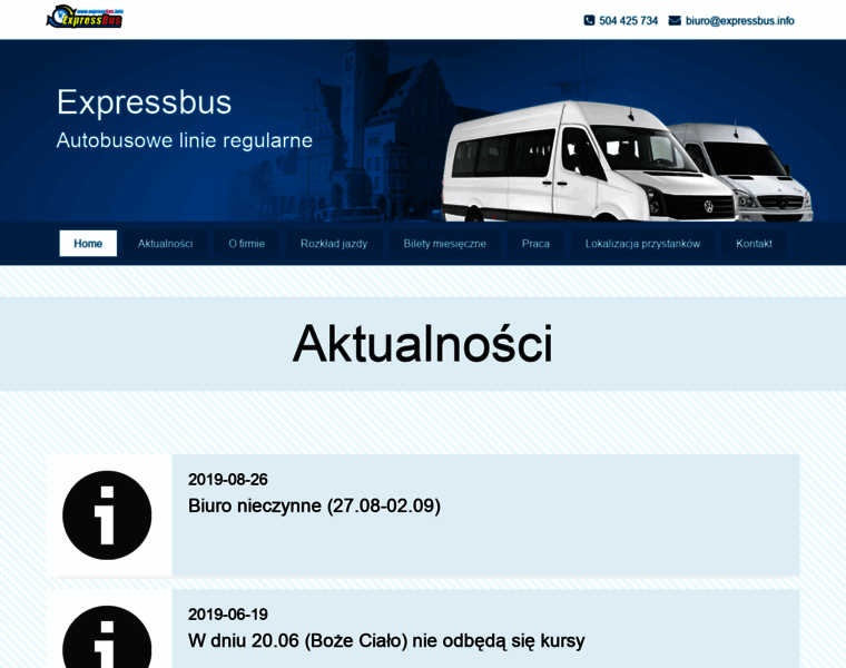 Expressbus.info thumbnail