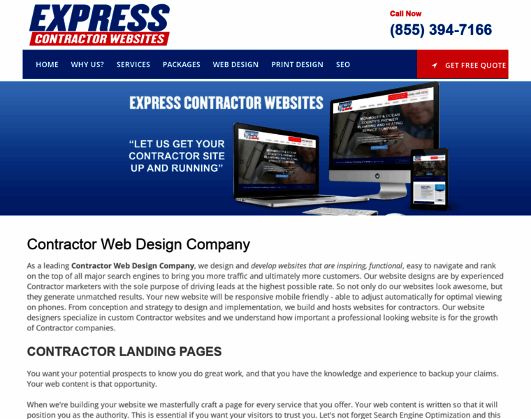Expresscontractorwebsites.com thumbnail
