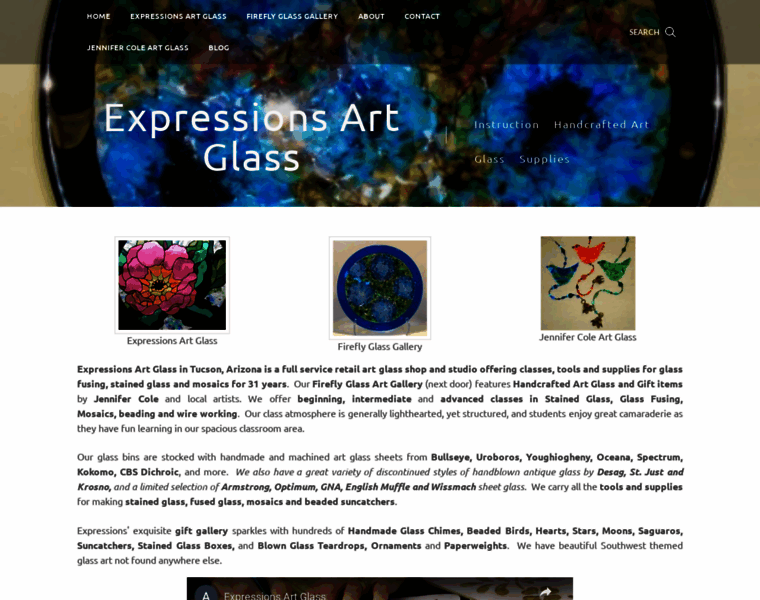 Expressionsartglass.com thumbnail
