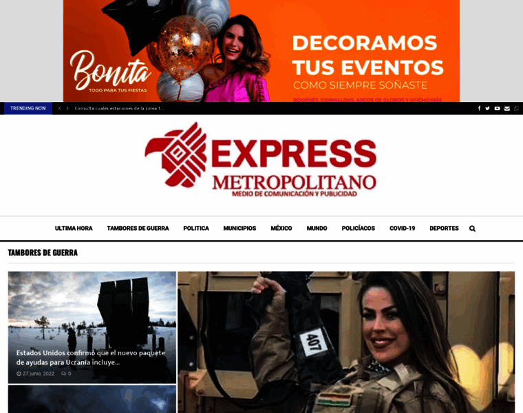 Expressmetropolitano.com.mx thumbnail