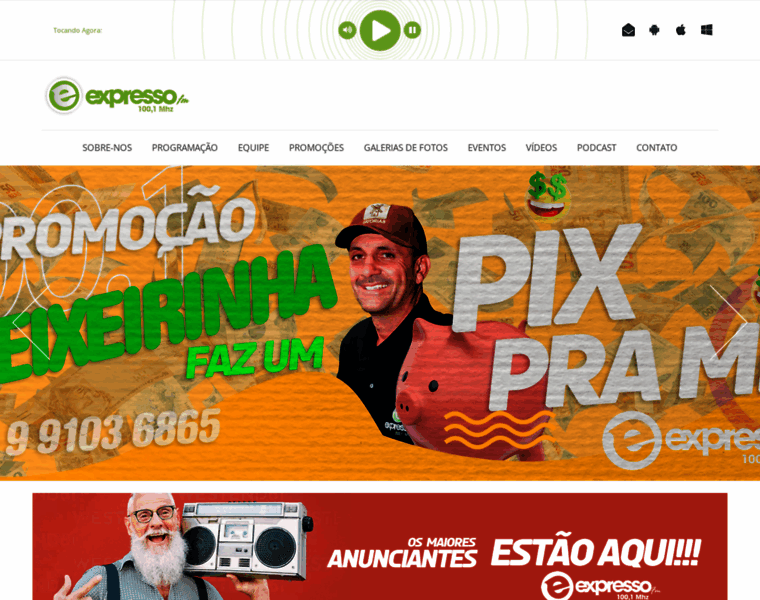 Expressofm.com.br thumbnail