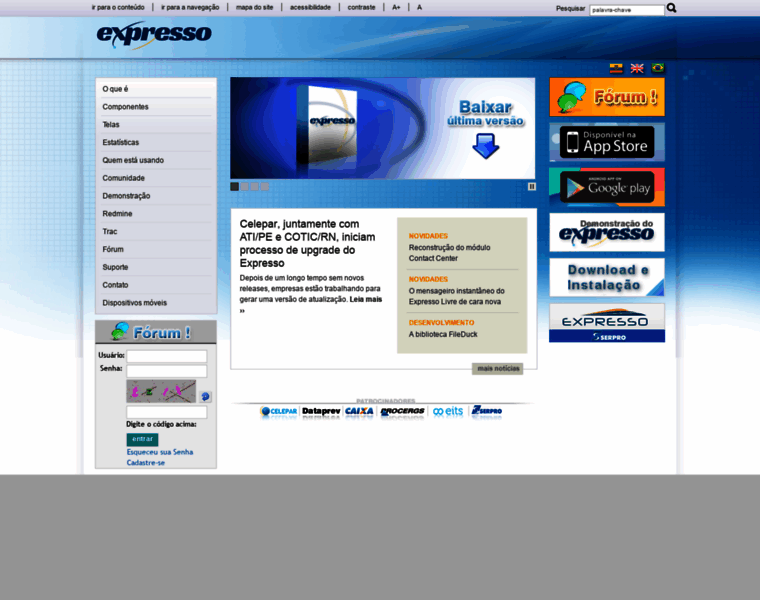 Expressolivre.org thumbnail