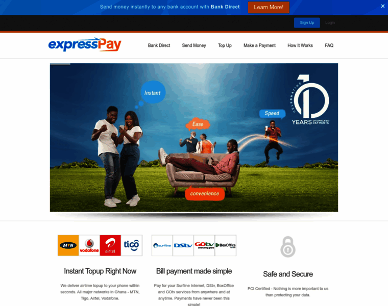 Expresspaygh.com thumbnail