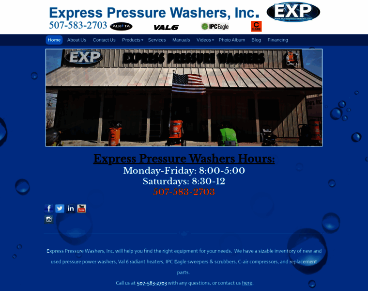 Expresspressurewashers.com thumbnail