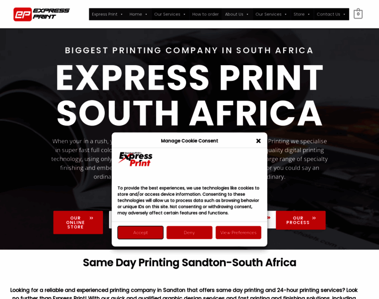 Expressprint.co.za thumbnail