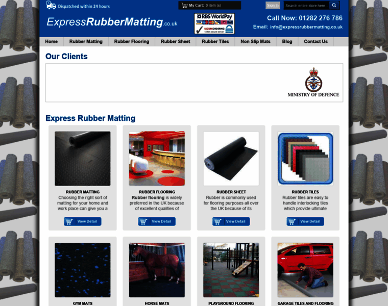 Expressrubbermatting.co.uk thumbnail