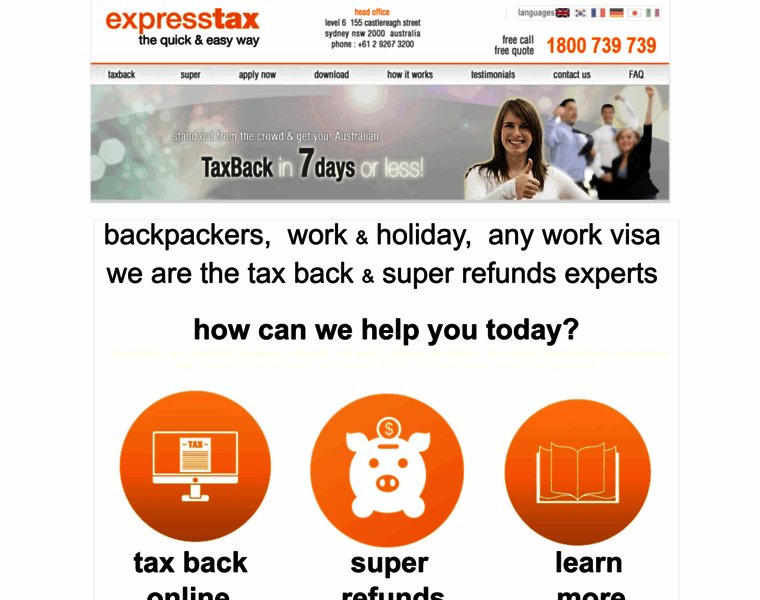 Expresstaxback.com.au thumbnail