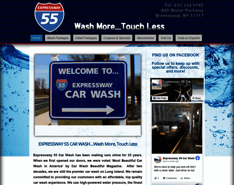 Expressway55carwash.com thumbnail