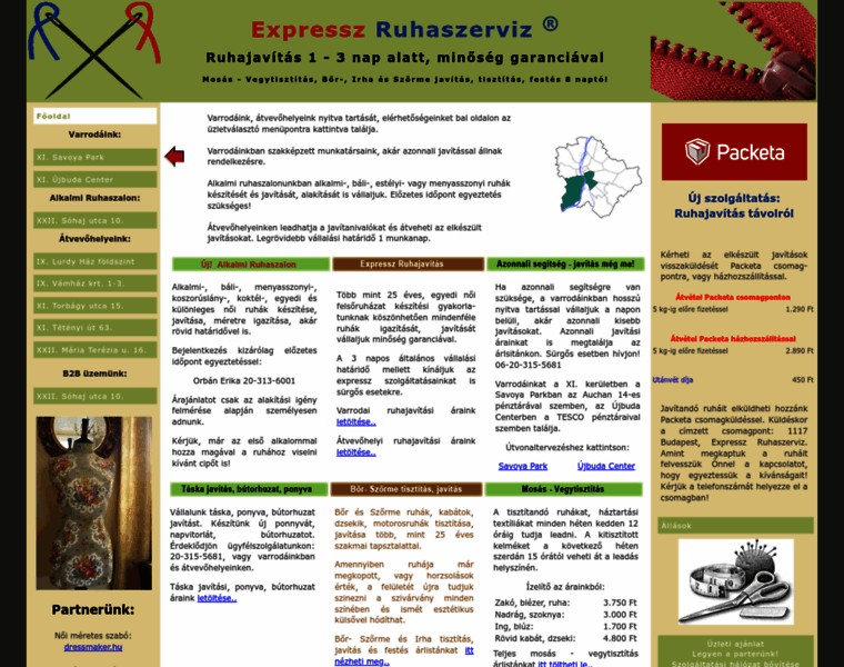 Expresszruhaszerviz.hu thumbnail