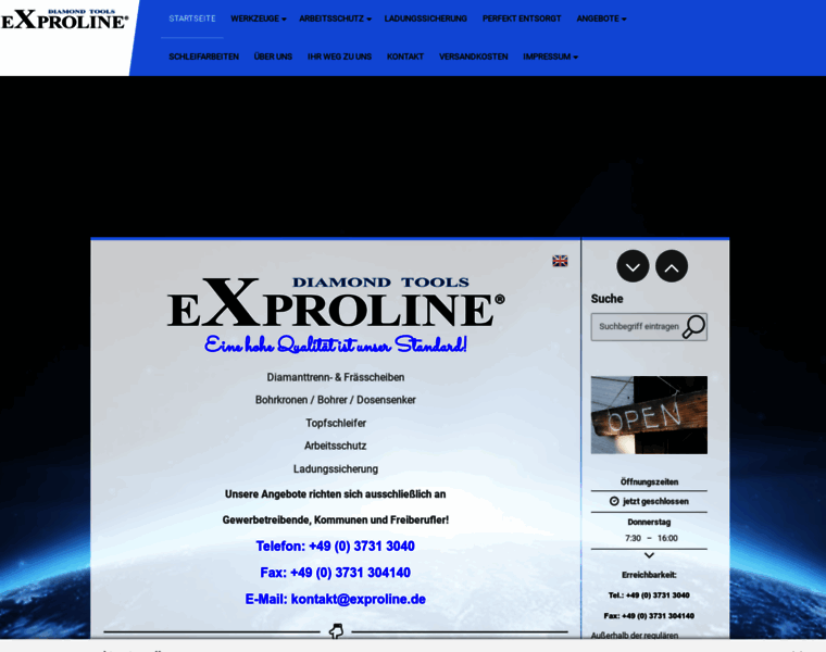 Exproline.de thumbnail