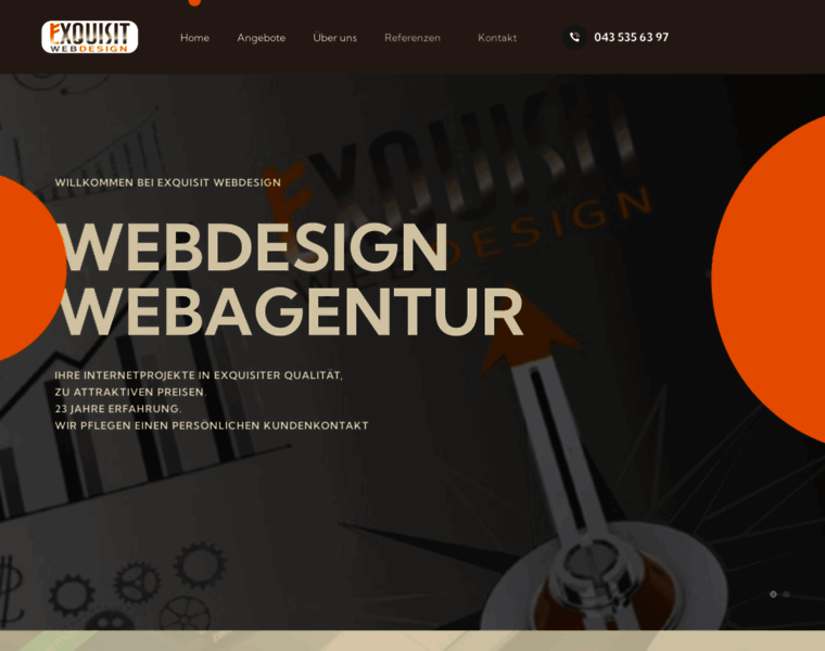 Exquisit-webdesign.ch thumbnail