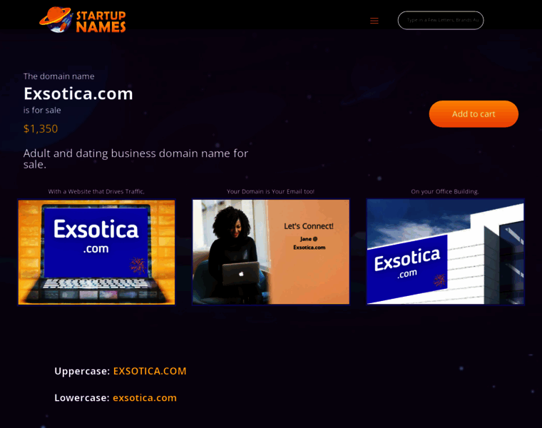 Exsotica.com thumbnail