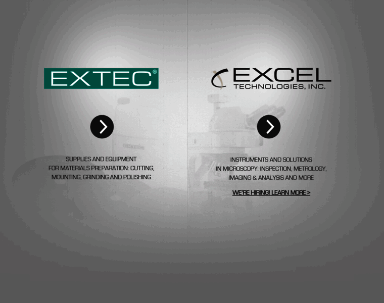 Extec.com thumbnail