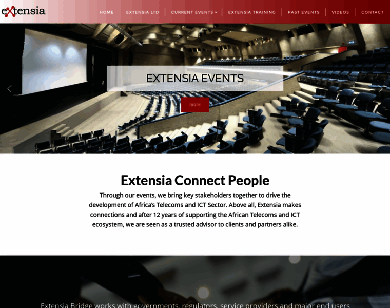 Extensia-events.com thumbnail