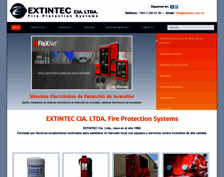 Extintec.com.ec thumbnail