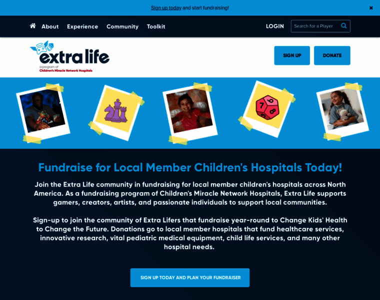 Extra-life.org thumbnail