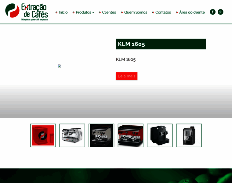 Extracaodecafes.com thumbnail
