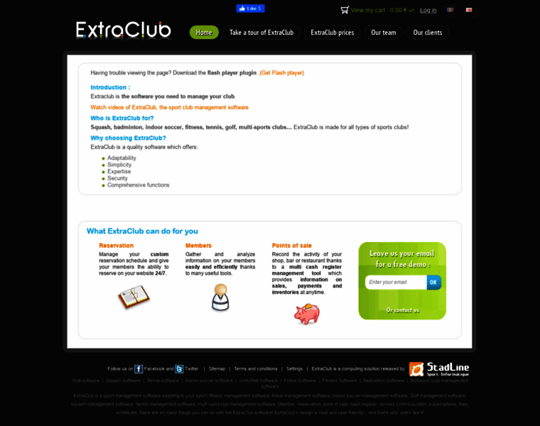 Extraclub.com thumbnail