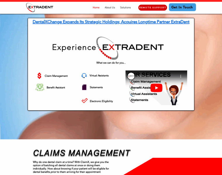 Extradent.com thumbnail