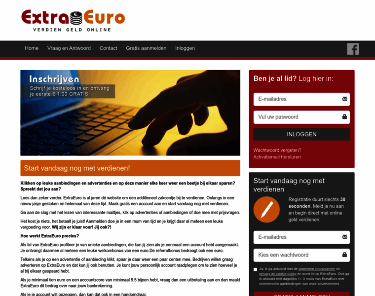 Extraeuro.nl thumbnail