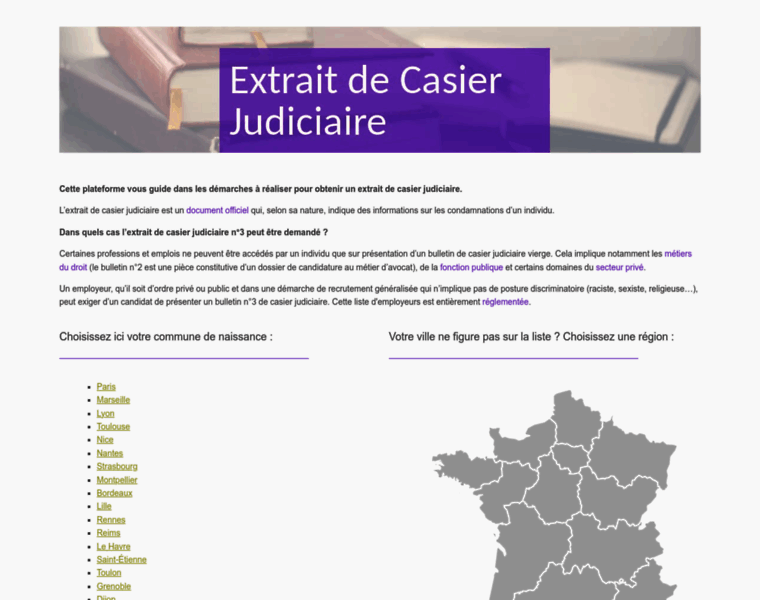 Extraits-casier-judiciaire.com thumbnail