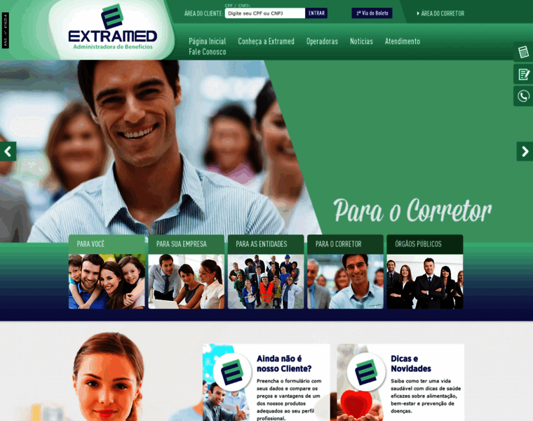 Extramed.com.br thumbnail