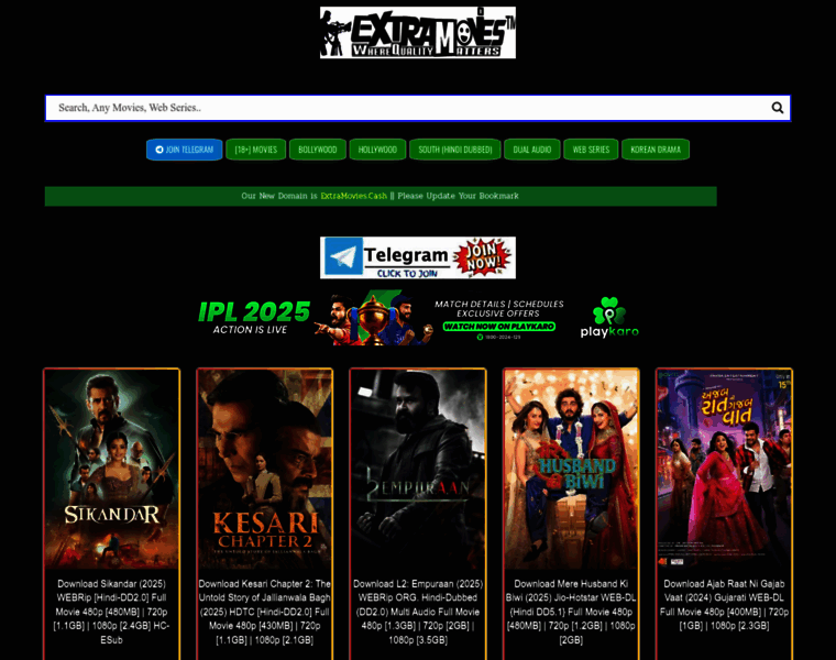 Extramovies.page thumbnail Extramovies.page thumbnail