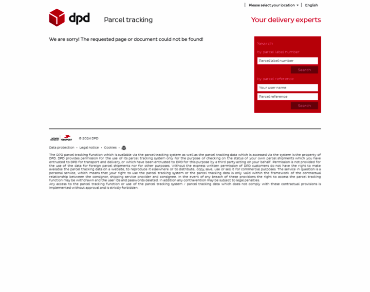 Extranet.dpd.de thumbnail