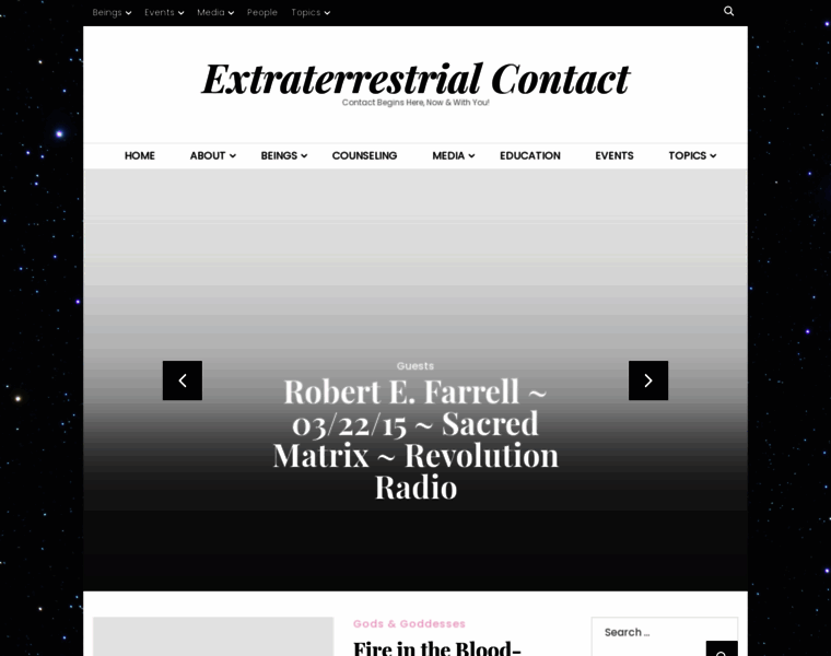 Extraterrestrialcontact.com thumbnail