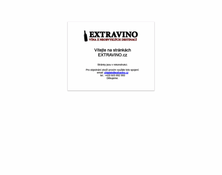 Extravino.cz thumbnail