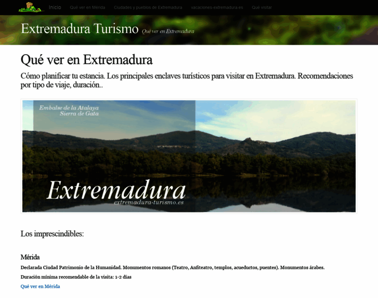 Extremadura-turismo.es thumbnail