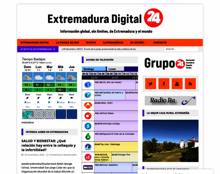 Extremaduradigital24horas.com thumbnail