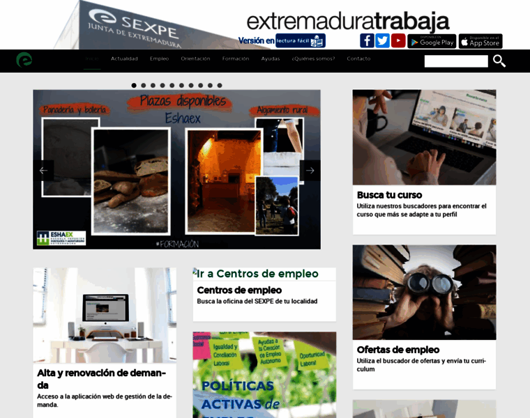Extremaduratrabaja.gobex.es thumbnail
