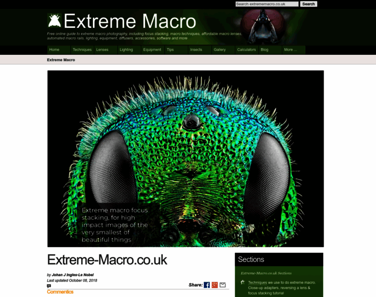 Extreme-macro.co.uk thumbnail