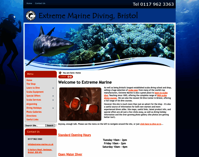 Extreme-marine.co.uk thumbnail