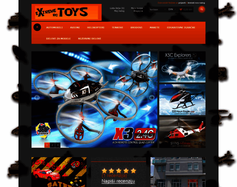 Extreme-rc-toys.com thumbnail