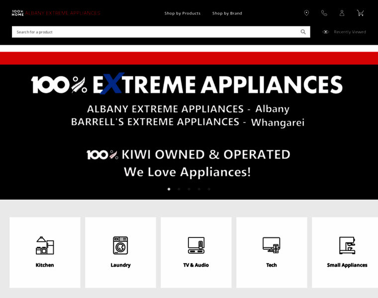 Extremeappliances.co.nz thumbnail