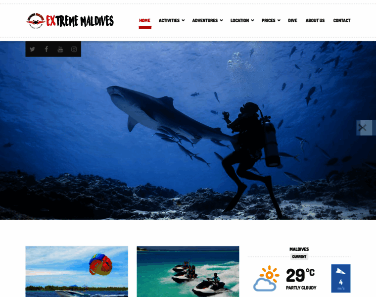 Extrememaldives.com thumbnail