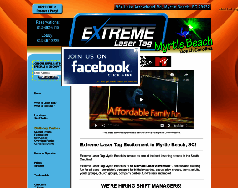 Extrememyrtlebeach.com thumbnail
