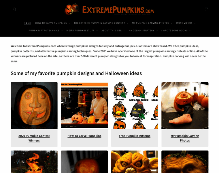 Extremepumpkins.com thumbnail