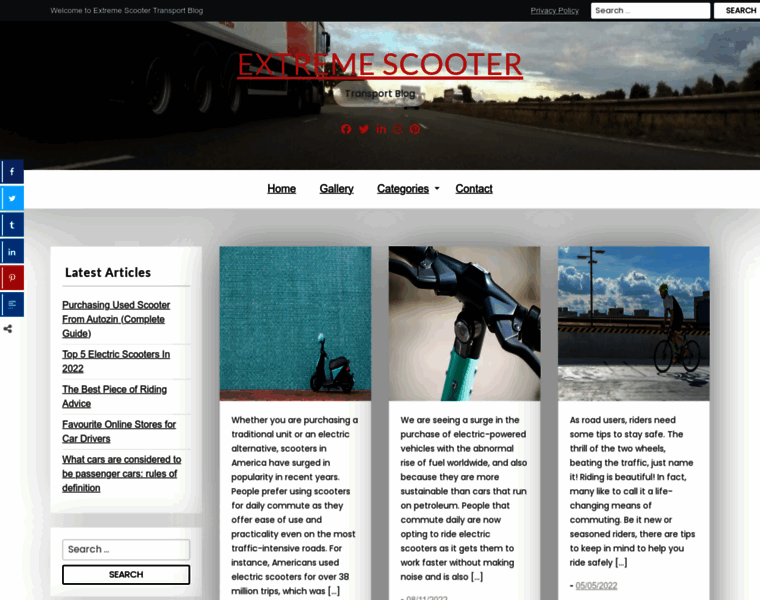 Extremescooters.biz thumbnail
