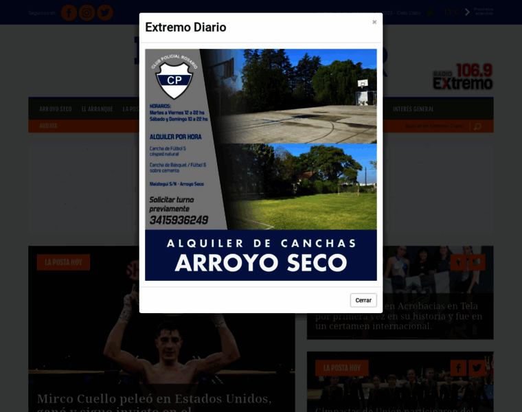 Extremodiario.com.ar thumbnail
