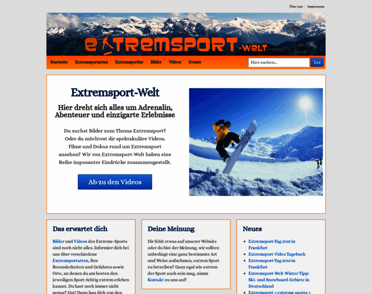 Extremsport-welt.de thumbnail