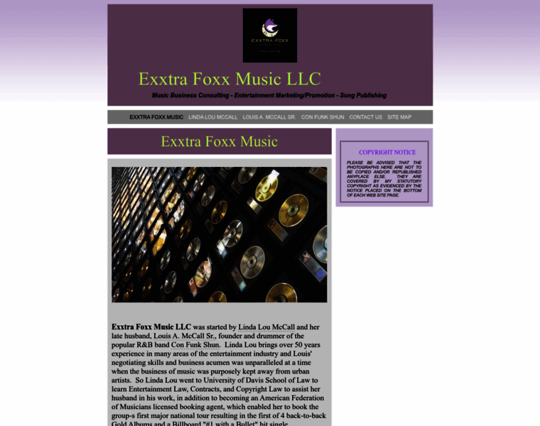 Exxtrafoxxmusic.com thumbnail
